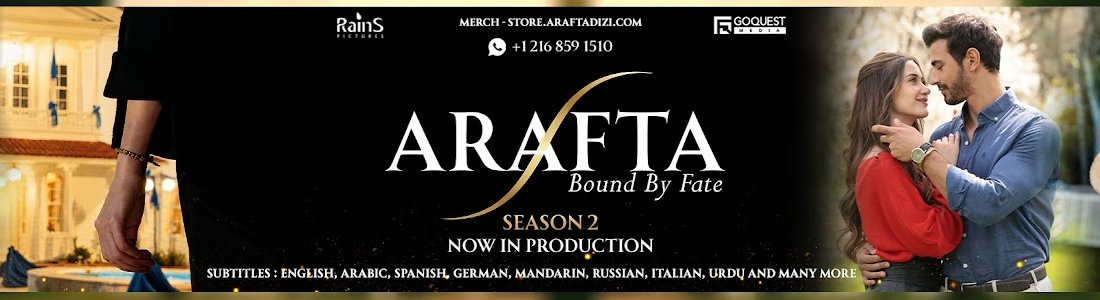 Arafta Turkish channel banner.